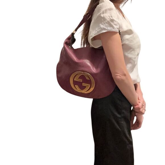 Gucci magenta blondie hobo - Picture 15 of 16